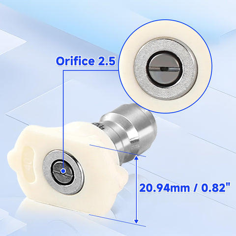 Tool Daily stainless steel nozzle tip resists rust and wear