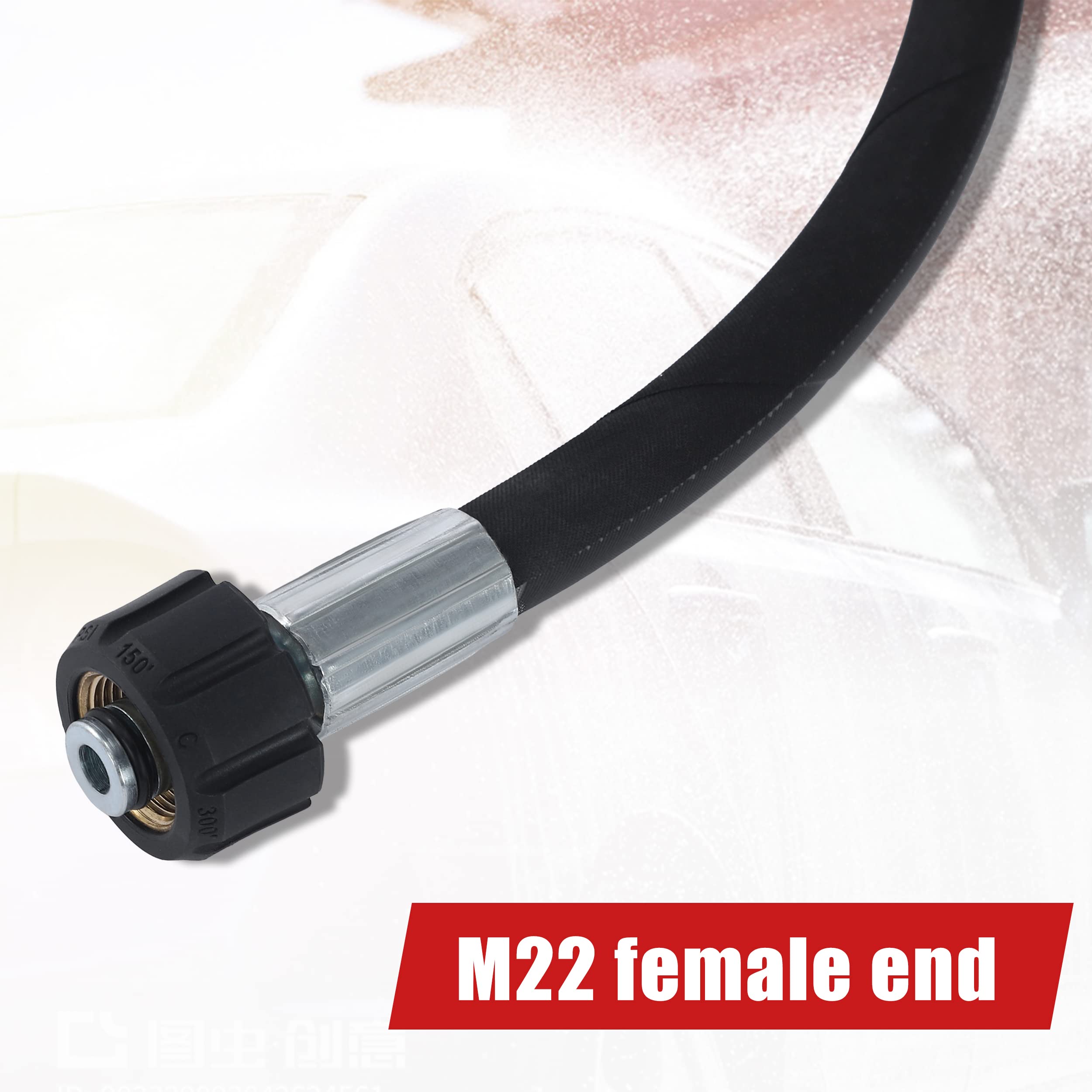 Tool Daily steel-wire braid construction resists scuffs and leaks.