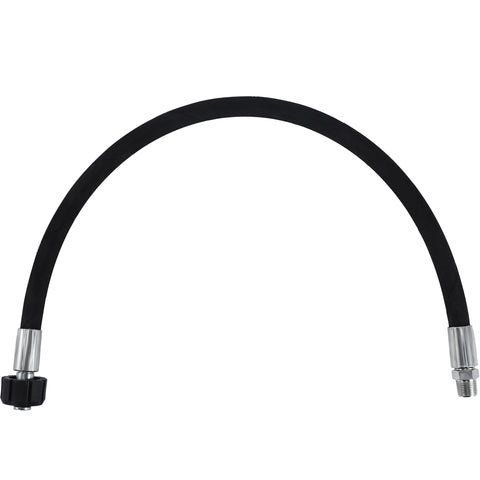 Tool Daily whip hose with swivel for easy reel connections.