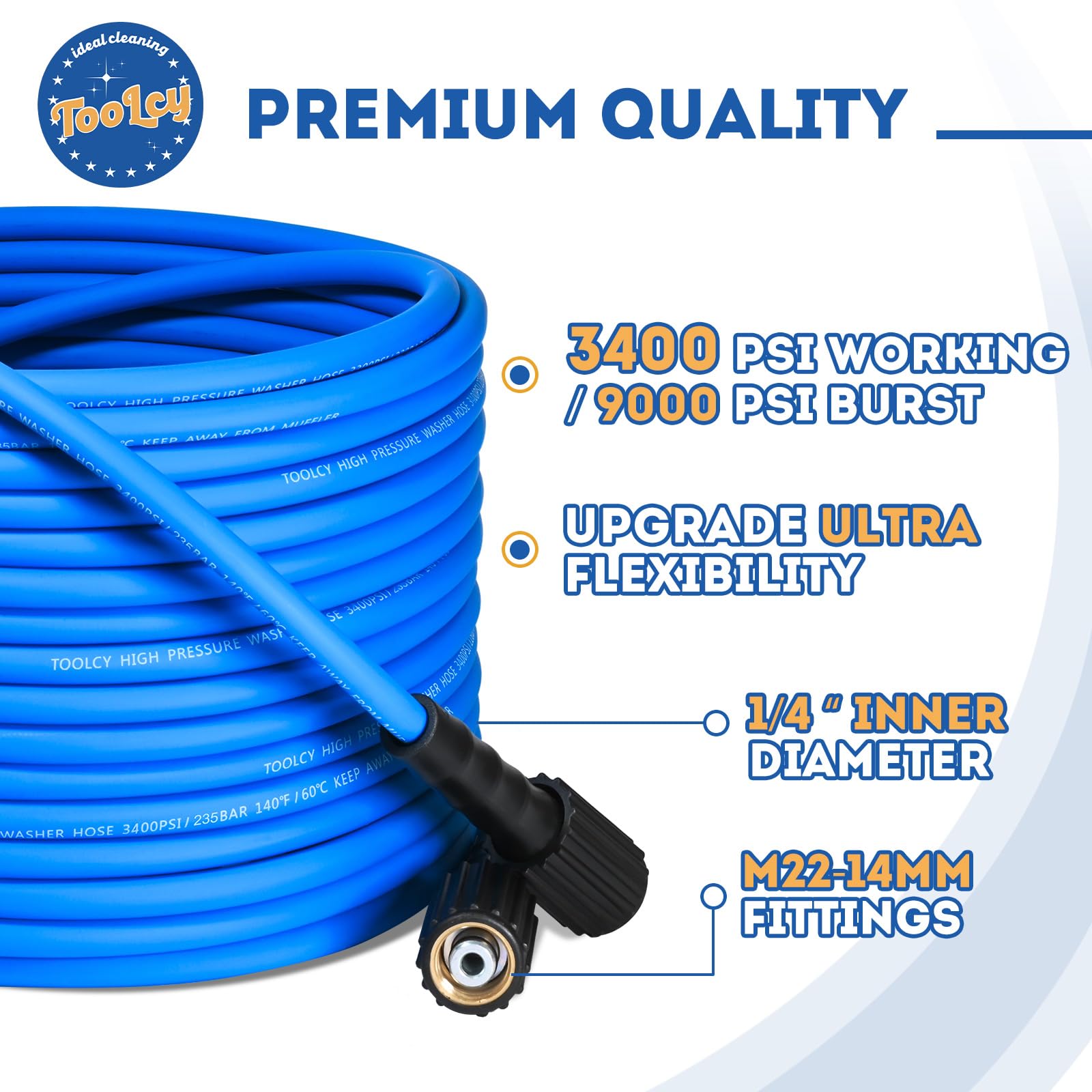 Toolcy brass M22 ends provide durable connections