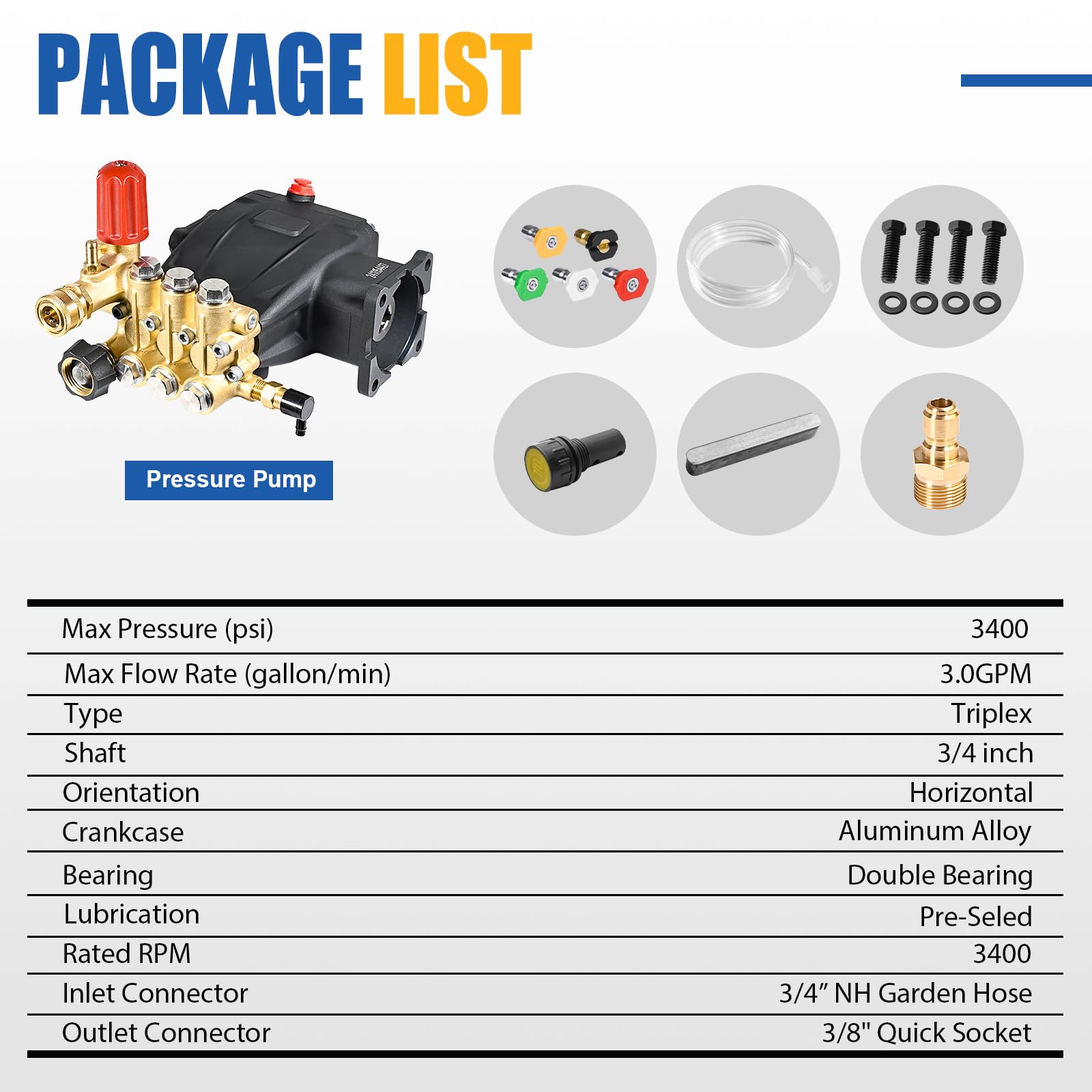 Toolcy compatibility with Honda, Simpson, Karcher and more.