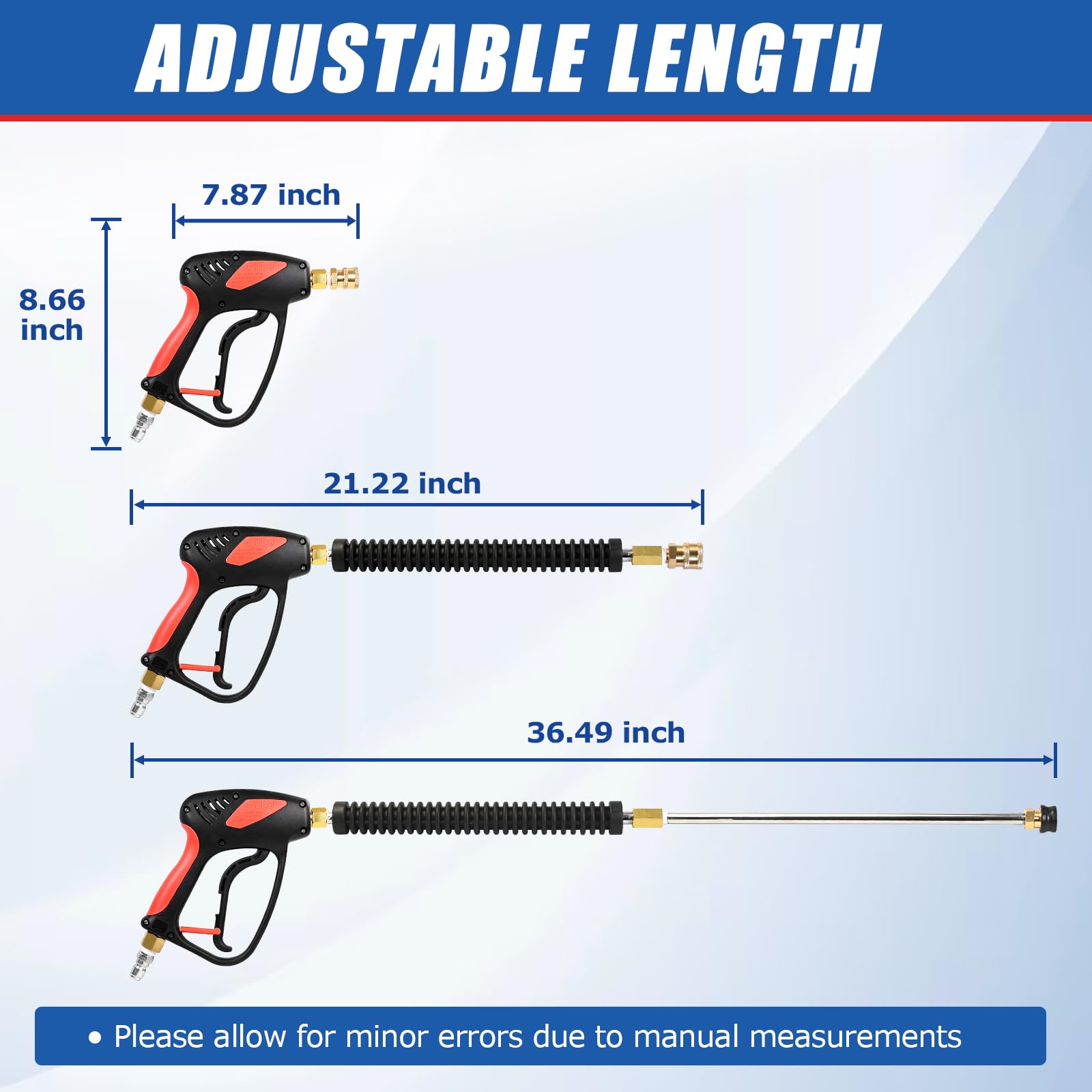 TOOLCY extension wand long reaches under vehicles and decks.
