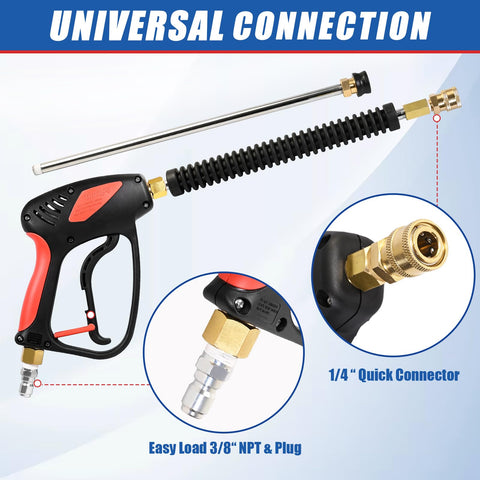 TOOLCY five-pack nozzle tips offers versatile cleaning options.