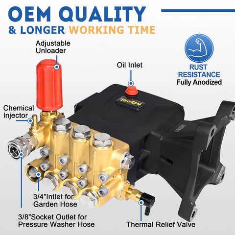Toolcy sight glass and oil seal for easy maintenance monitoring.