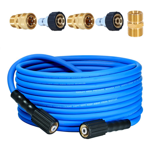 Toolcy 30ft flexible hose ready for easy handling