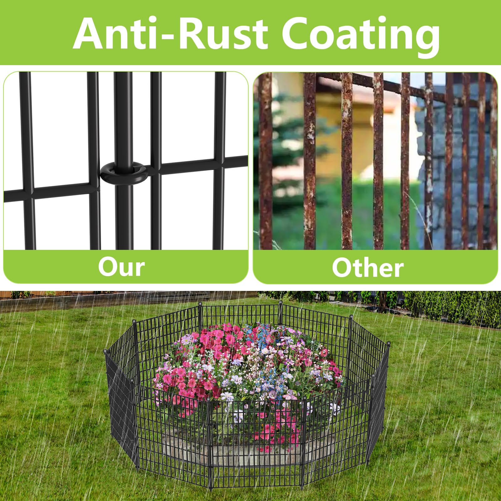 Toolterritary animal barrier protects pets without permanent installation.