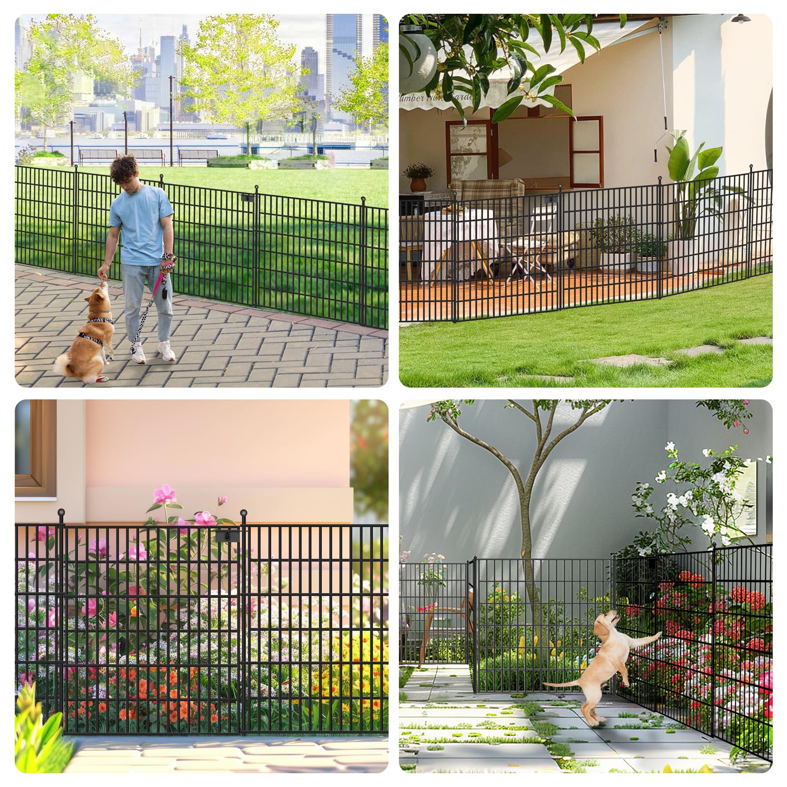 Toolterritary durable garden fence panel closeup highlights thickened construction