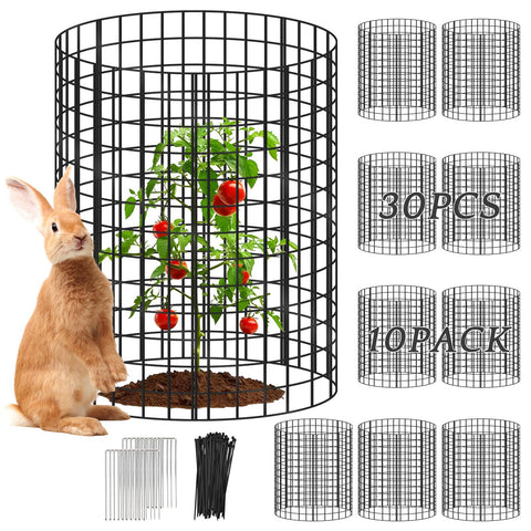 Toolterritory plant protector assembly facilitates quick garden setup.