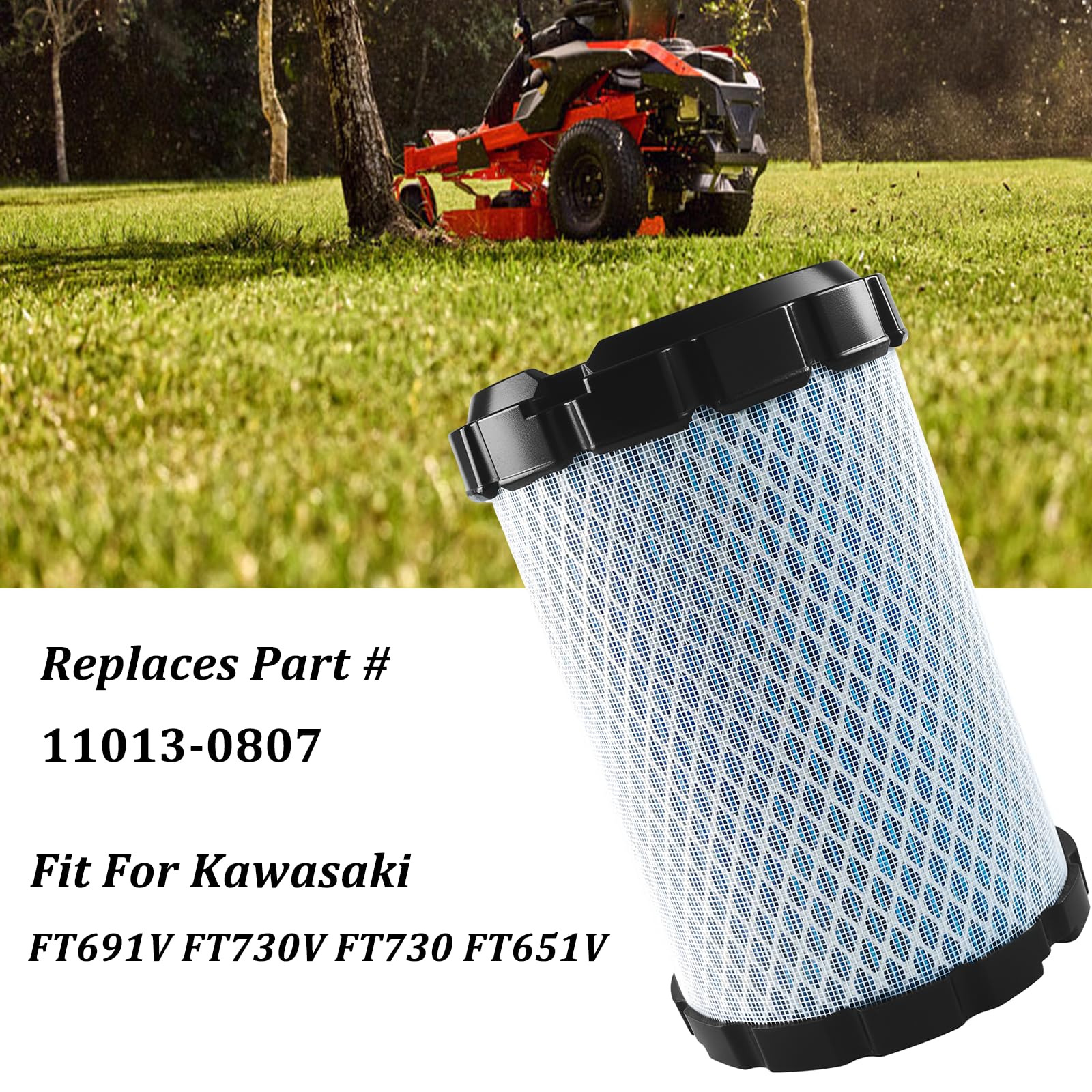 Toolyuan air filter for Kawasaki FT651V fitment improves engine breathing