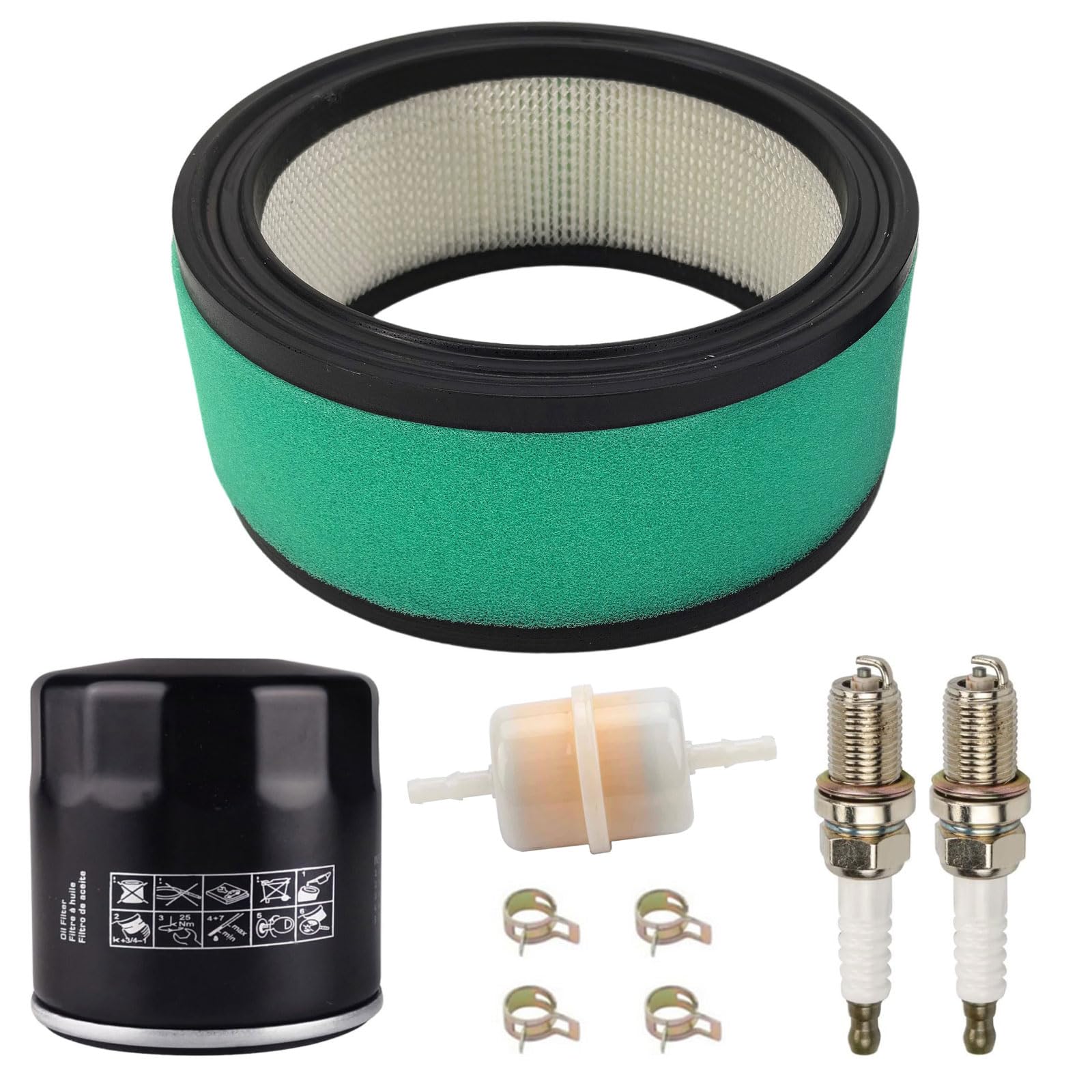 Toolyuan air filter kit for Kohler CH-series, clean airflow for dependable starts.