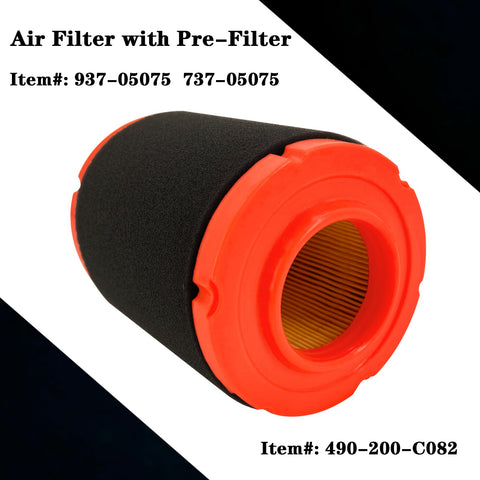 Toolyuan air filter for Cub Cadet XT2 LX46 EFI maintains optimal airflow.