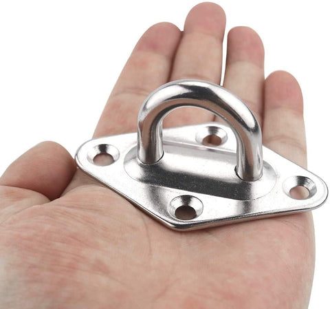 TooTaci 1000lbs capacity pad eye setup for heavy-duty hammocks