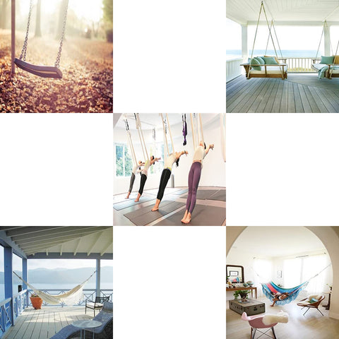 TooTaci versatile hanging kit for swing chairs and hammocks