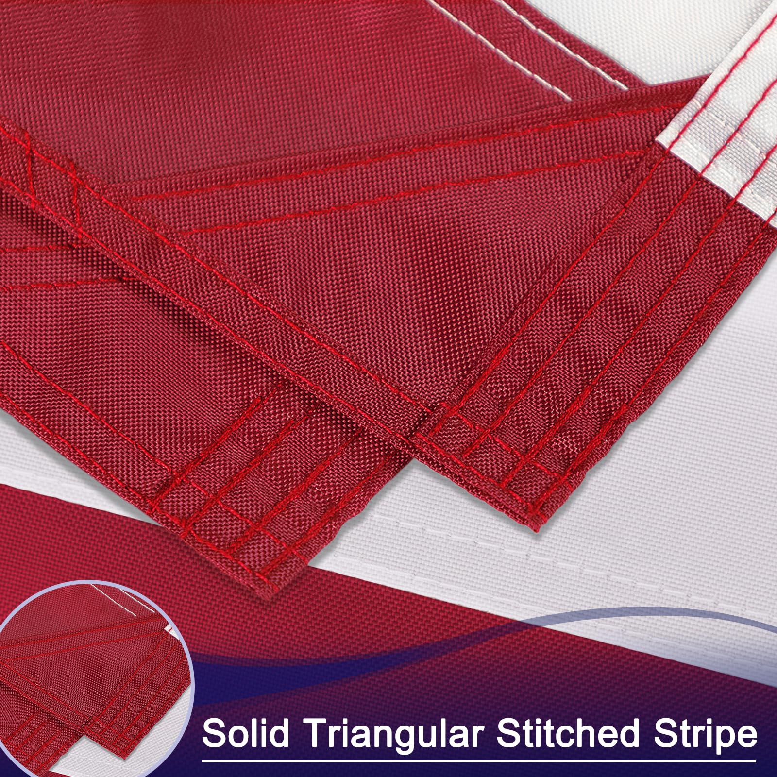 TOOUP American flag 4x6 double-stitched edges for longevity outdoors