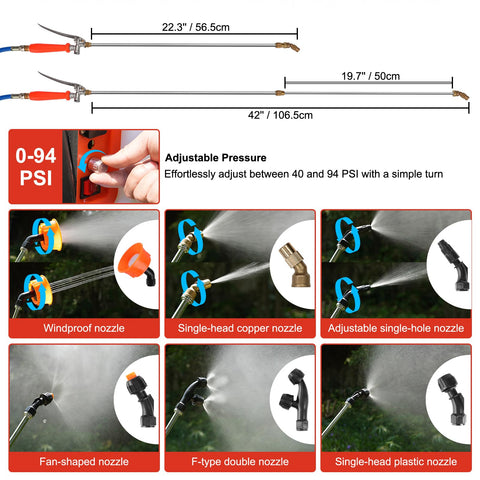 TOOVEM plastic wand compatible with corrosive liquids for safe use