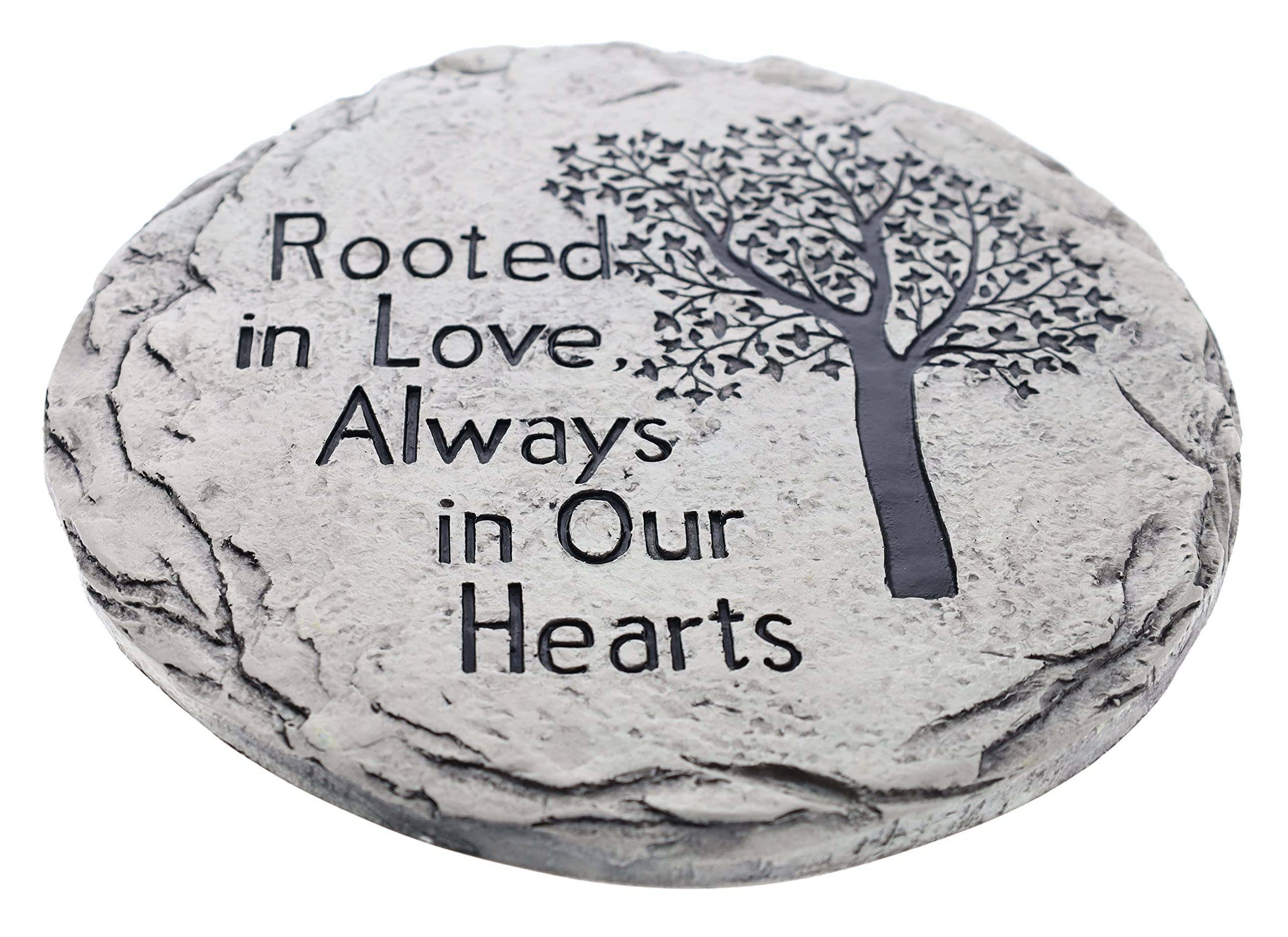 Top Brass stepping stone for garden, indoor/outdoor use and enduring beauty.