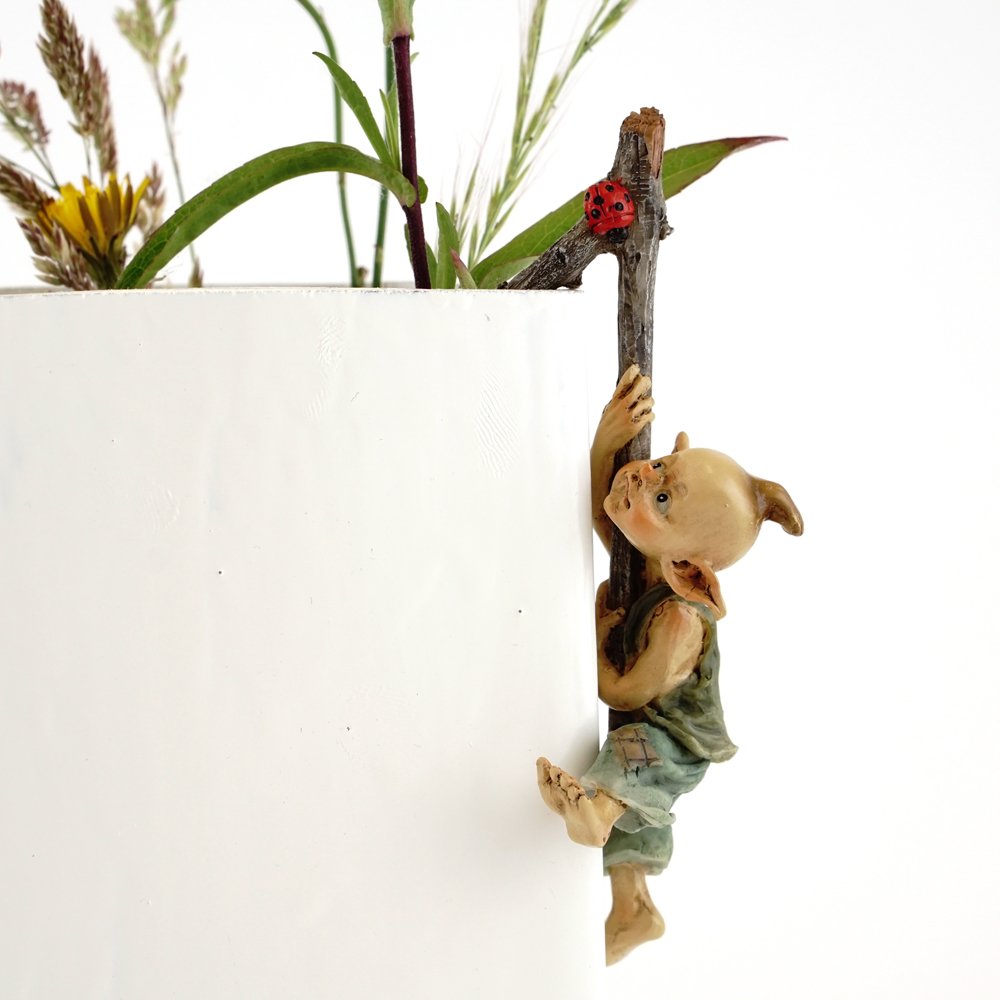 Top Collection 4383 miniature fairy hugger statue for indoor or outdoor decor