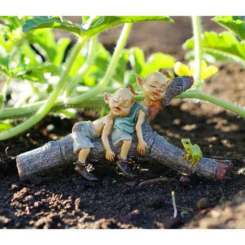 Top Collection fairy garden statue with hand-painted detail