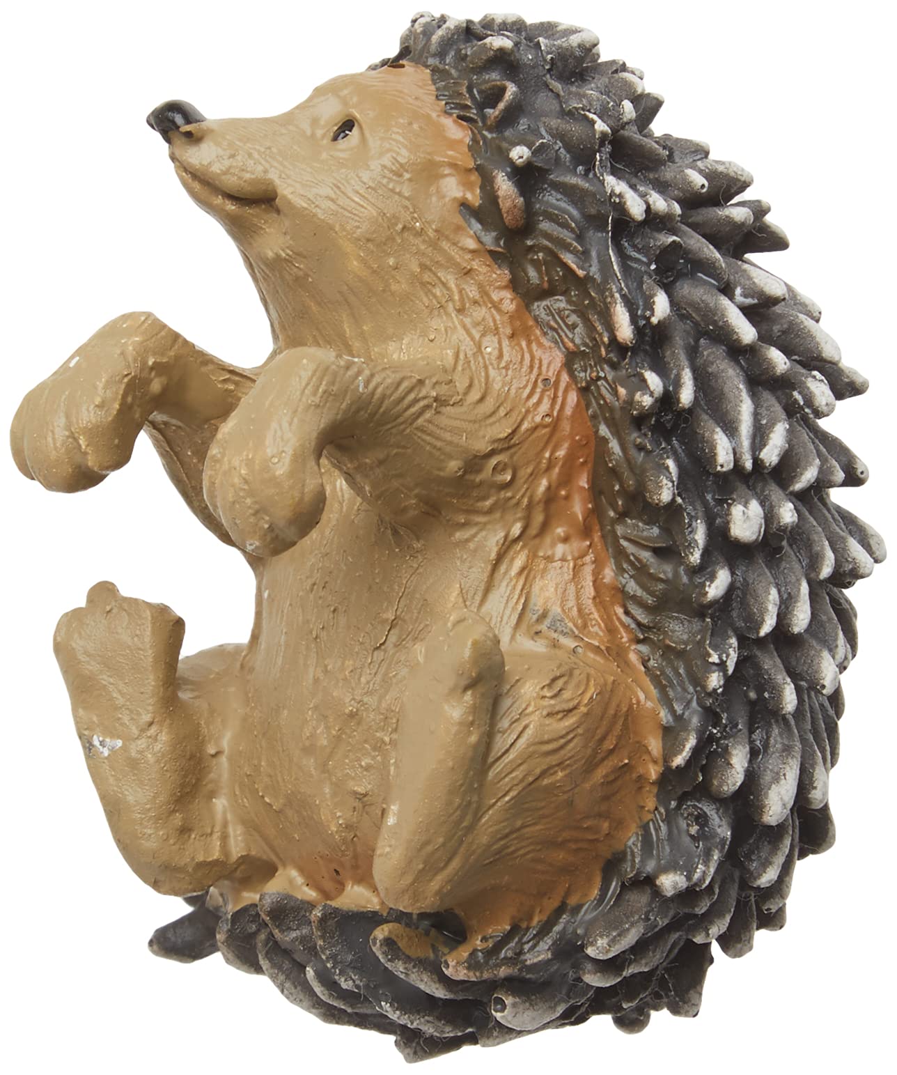 Top Collection hand-painted hedgehog detail boosts realism in mini gardens.