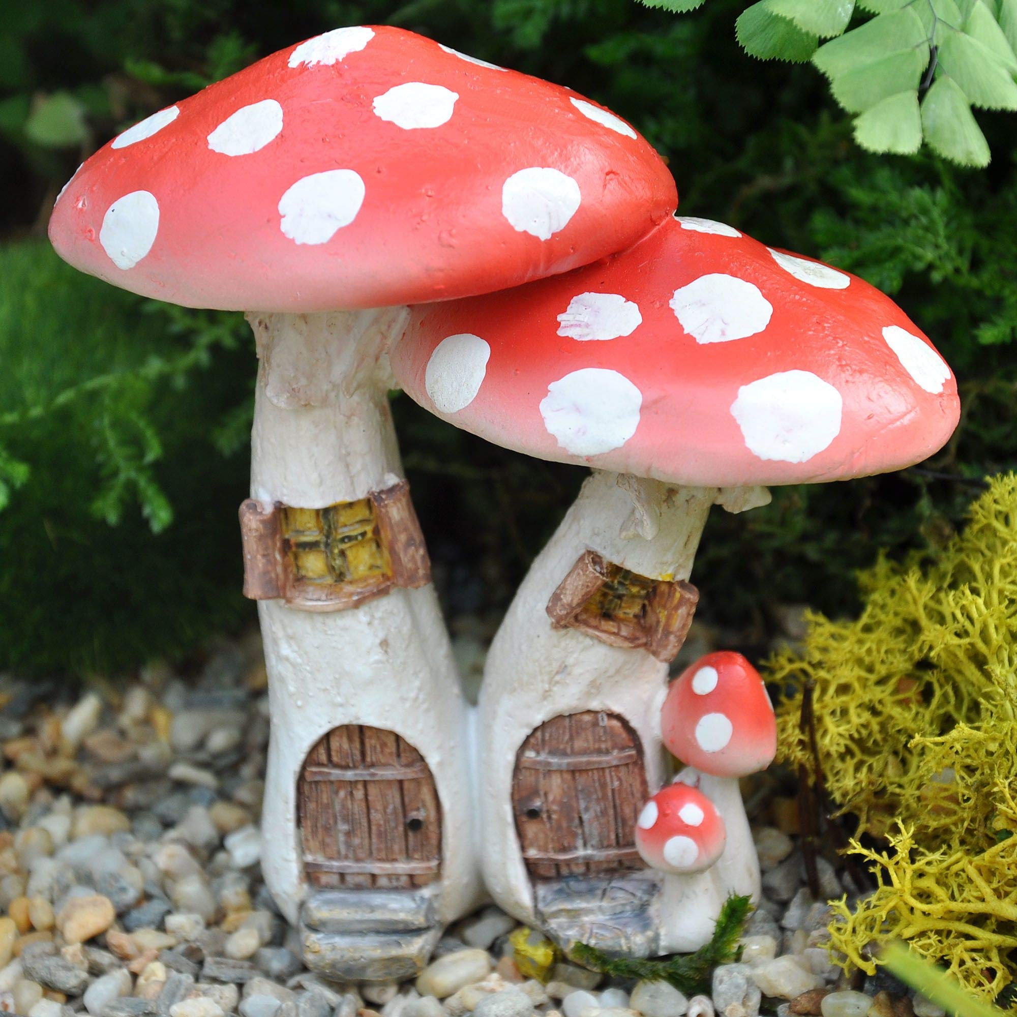 Top Collection miniature fairy garden with pick decor for terrariums