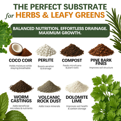 Top Tier Genetics potting mix for lettuce promotes crisp leaves with balanced moisture and drainage.