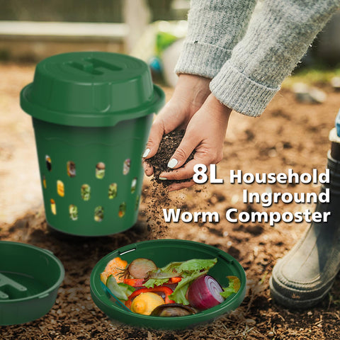 TOP XIAN Warm Farm beginner-friendly design supports simple home composting.