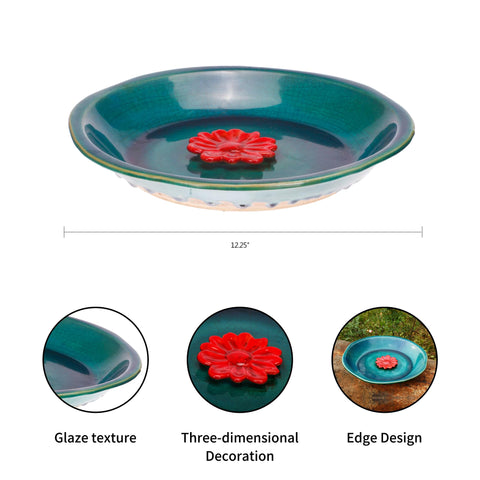 Topadorn Birdbath is easy to assemble with no tools.