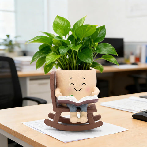 Toparad kids room decor with face planter encouraging plants and growth.