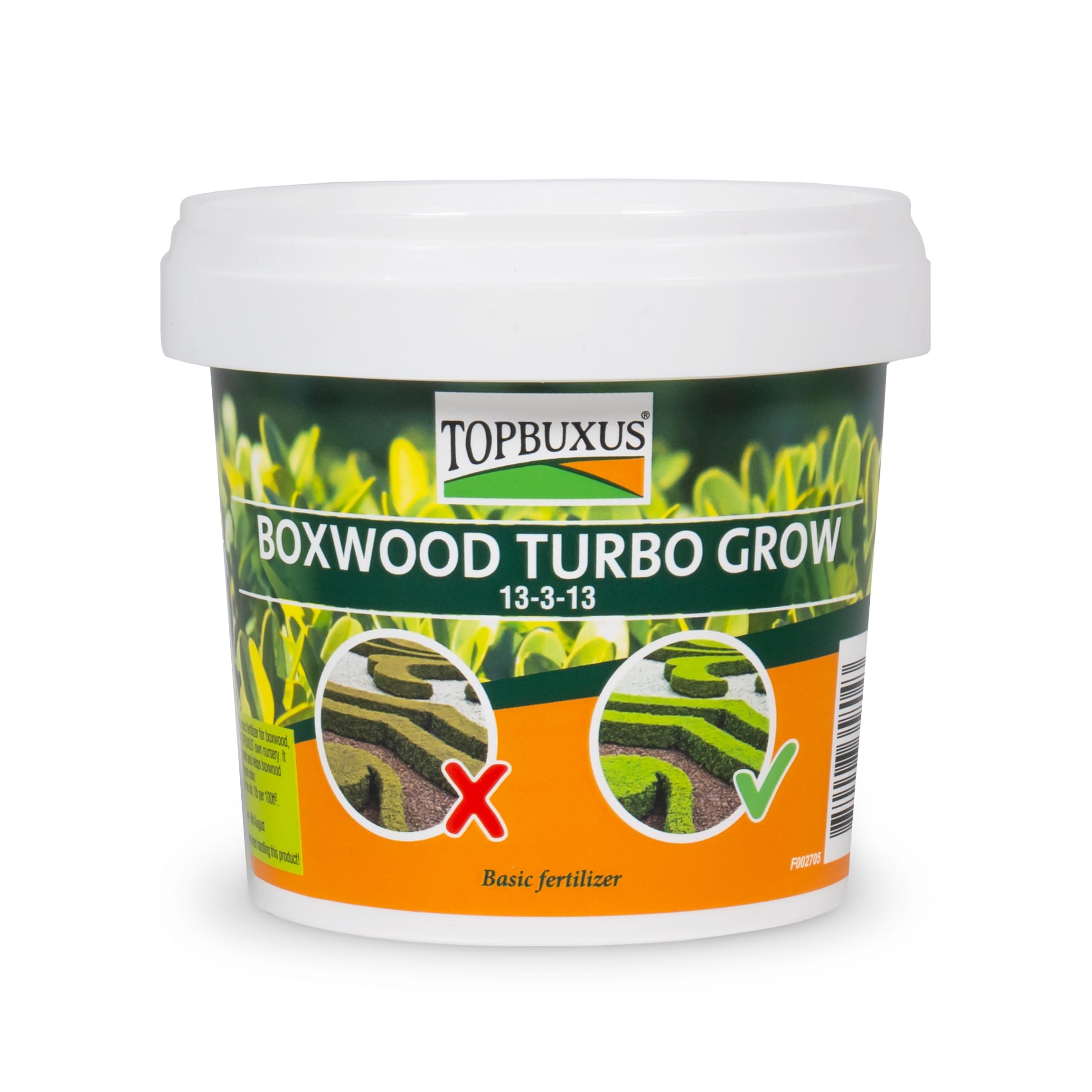 TOPBUXUS Turbo Grow granules on soil feed boxwood roots for quick uptake