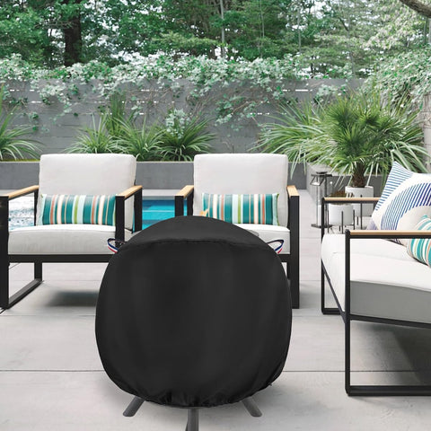 Topcover provides a precise 33-inch diameter by 30-inch height fit for pits.