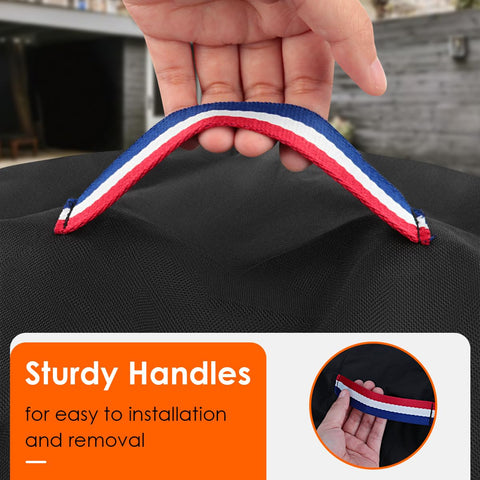 Topcover top seam rubber strip improves waterproof performance.