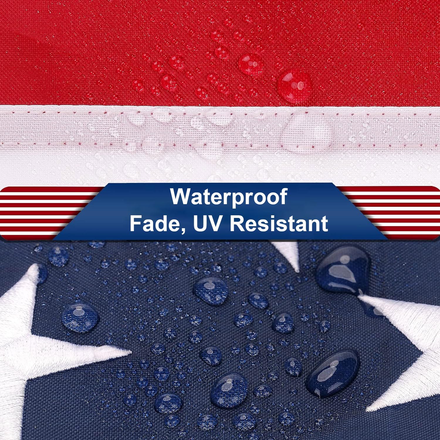 TOPFLAGS American Flag 3x5 outdoor for home, office, or porch displays.