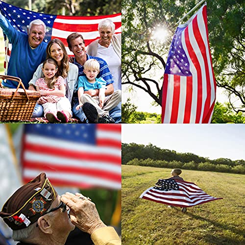 TOPFLAGS flagpole-ready flag with quick and secure setup