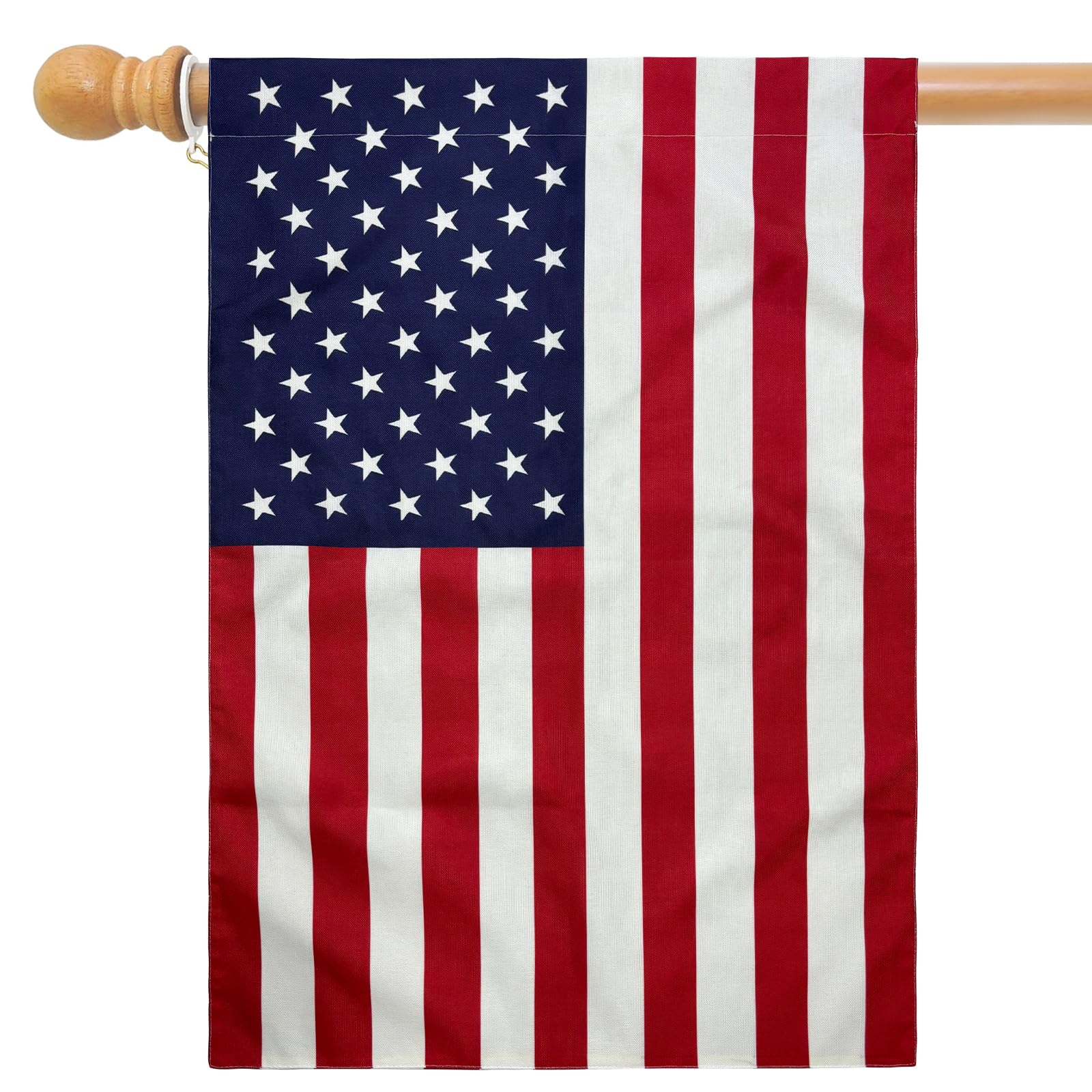 TOPFLAGS American flag garden flag 28x40, double-sided outdoor display
