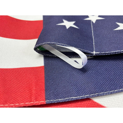TOPFLAGS outdoor flag 28x40, vivid colors visible from both sides