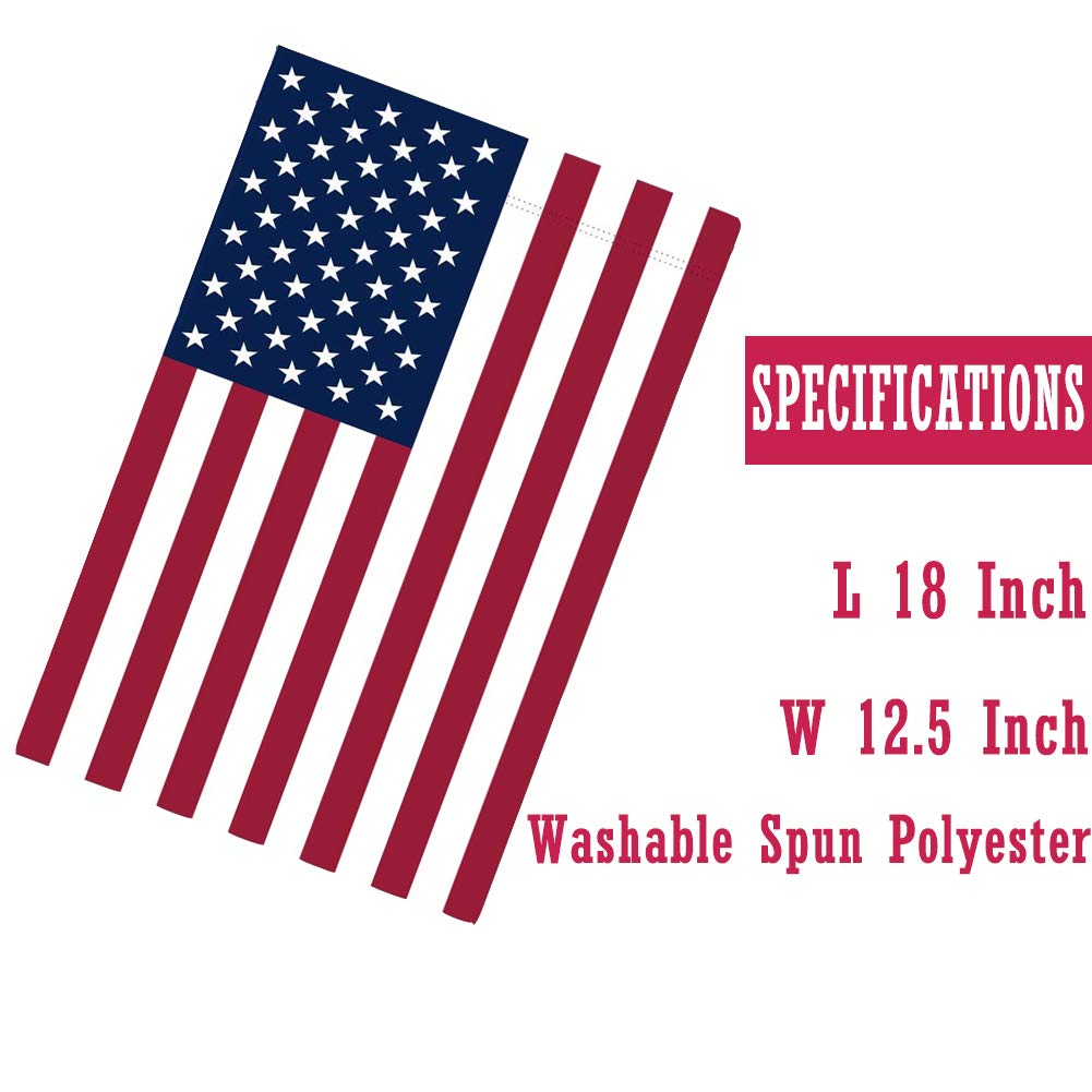 TopFlags outdoor flag 12x18 for gardens provides visible color from across the yard.