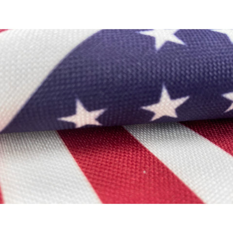 TopFlags summer patriotic flag 12x18 designed for easy display on fences.