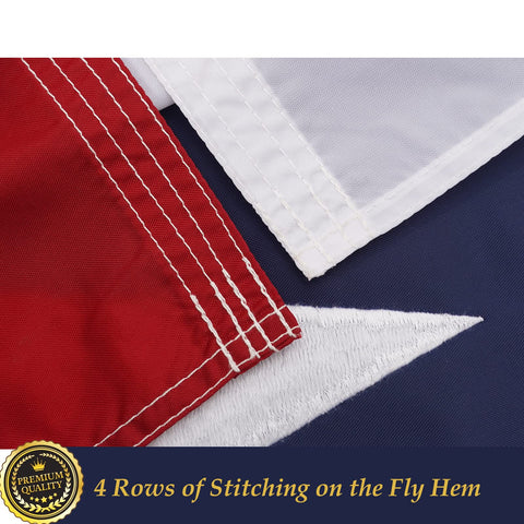 TOPFLAGS Texas flag ideal for porch, garden, or parade displays.