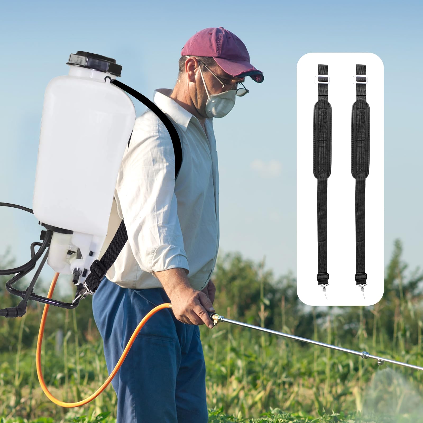 Tophoniex durable polyester Oxford straps provide long-lasting support for tough days.
