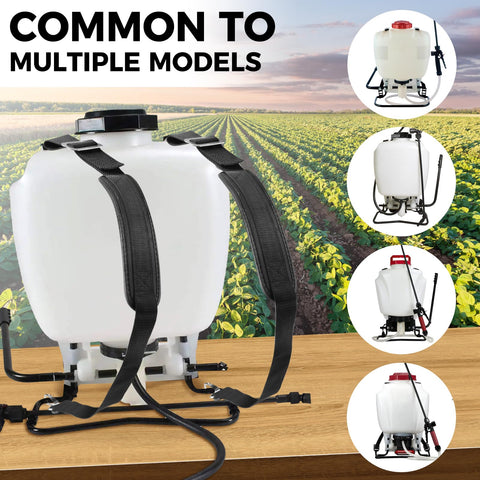 Tophoniex two-piece replacement strap set simplifies sprayer maintenance and setup.
