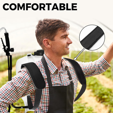 Tophoniex universal-fit straps compatible with Chapin sprayers for quick replacement.