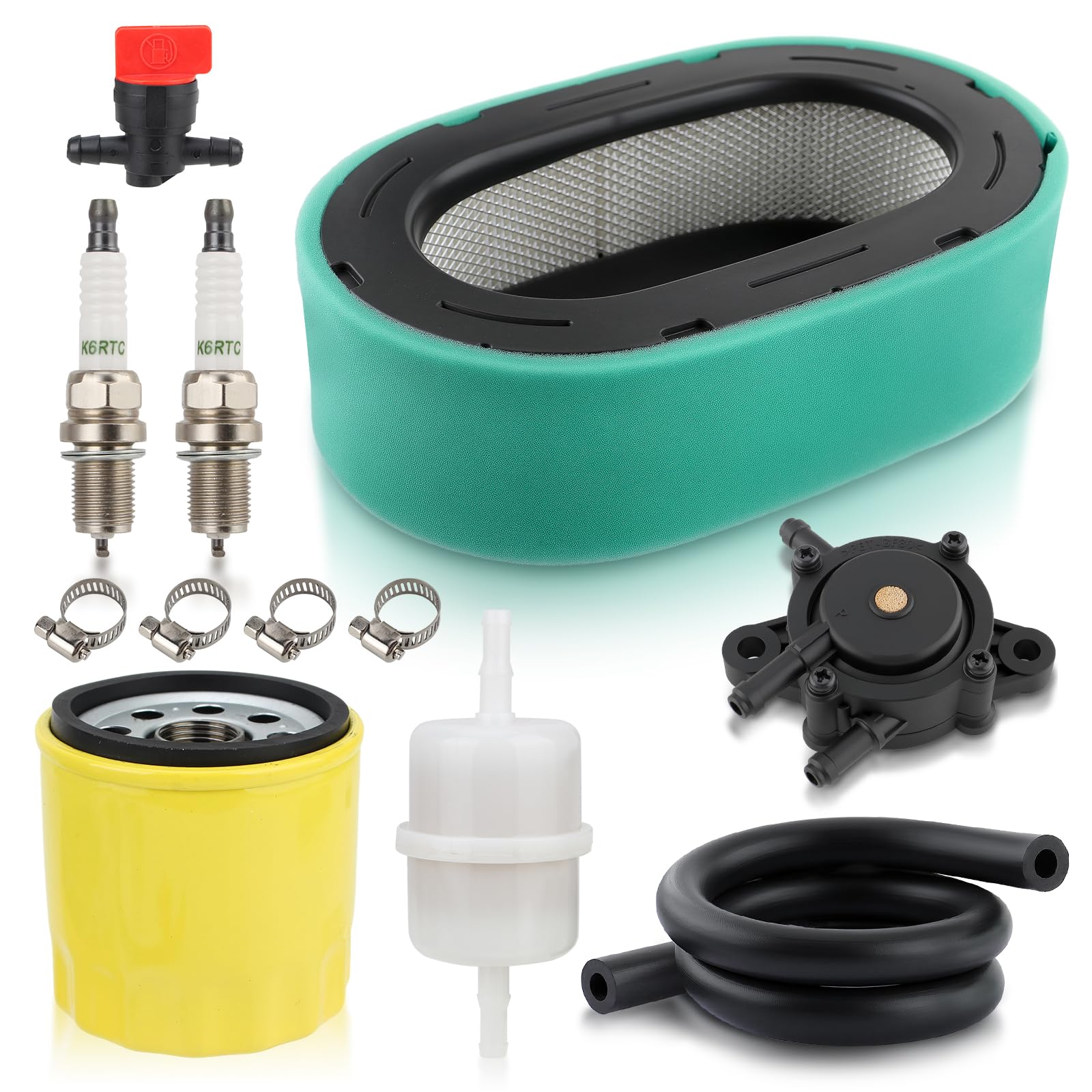 Topkidame air filter for Kohler 7000 series engine improves airflow and protection.