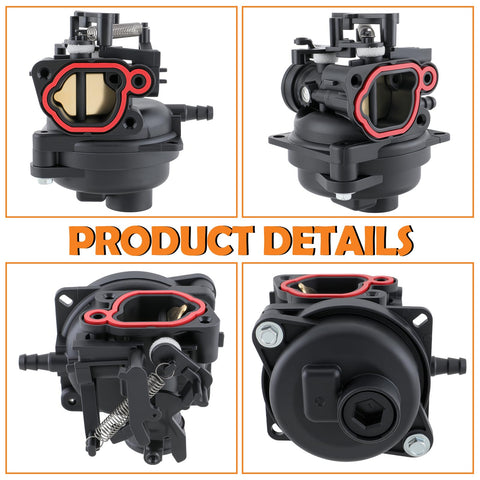 Topkidame 799584 carburetor kit valve and gasket components for tight seals.