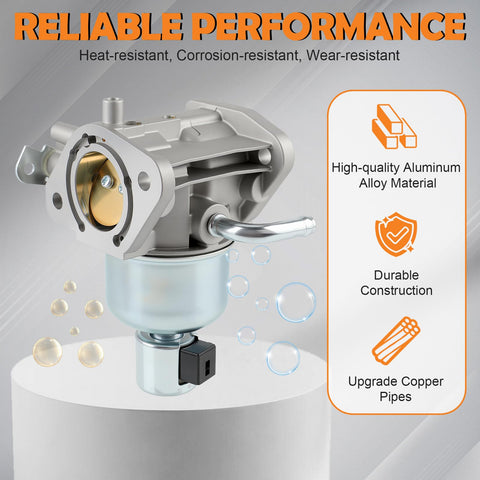Topkidame air filter included with carburetor for cleaner air intake