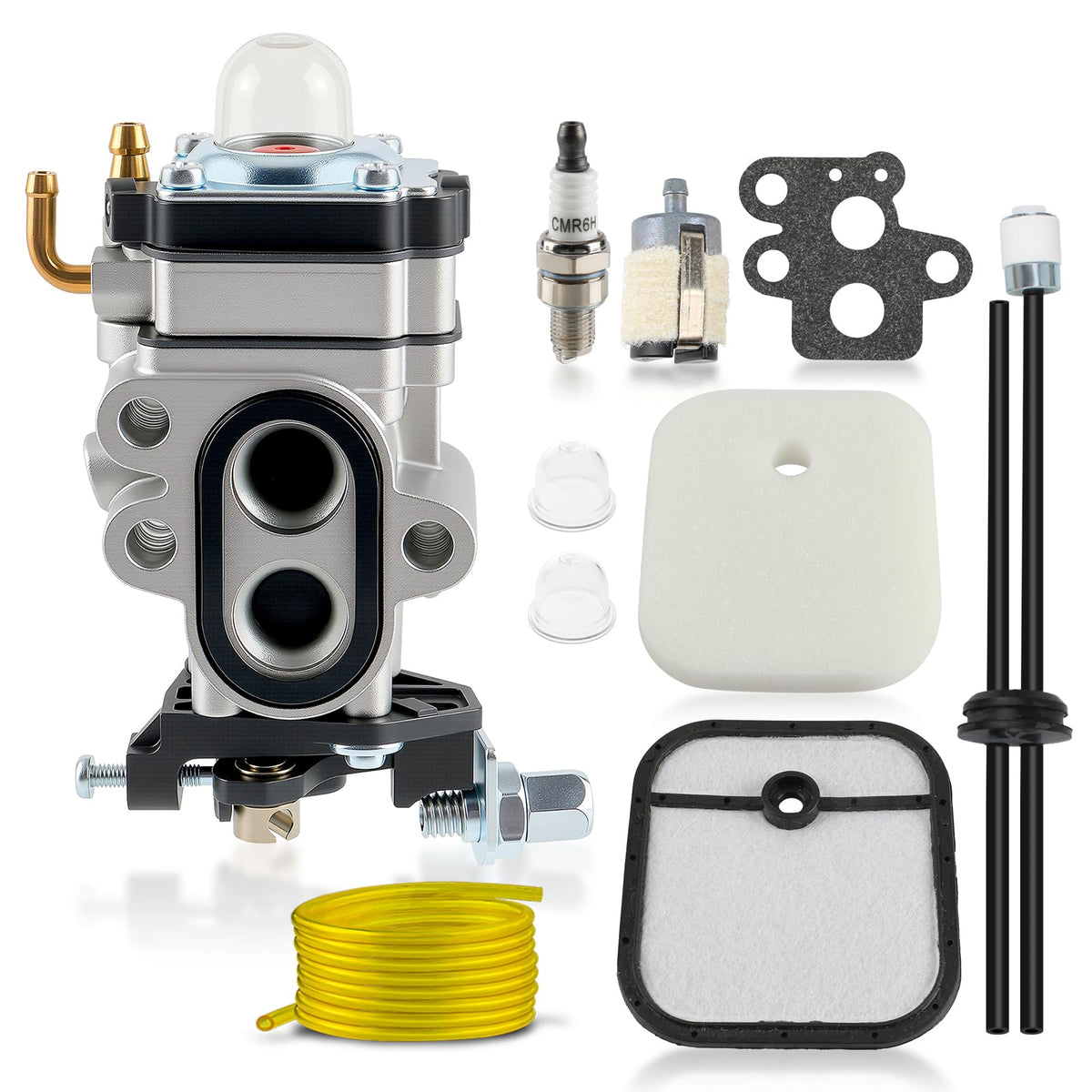Topkidame carburetor for RedMax GZ23N fitment improves reliability and throttle response.