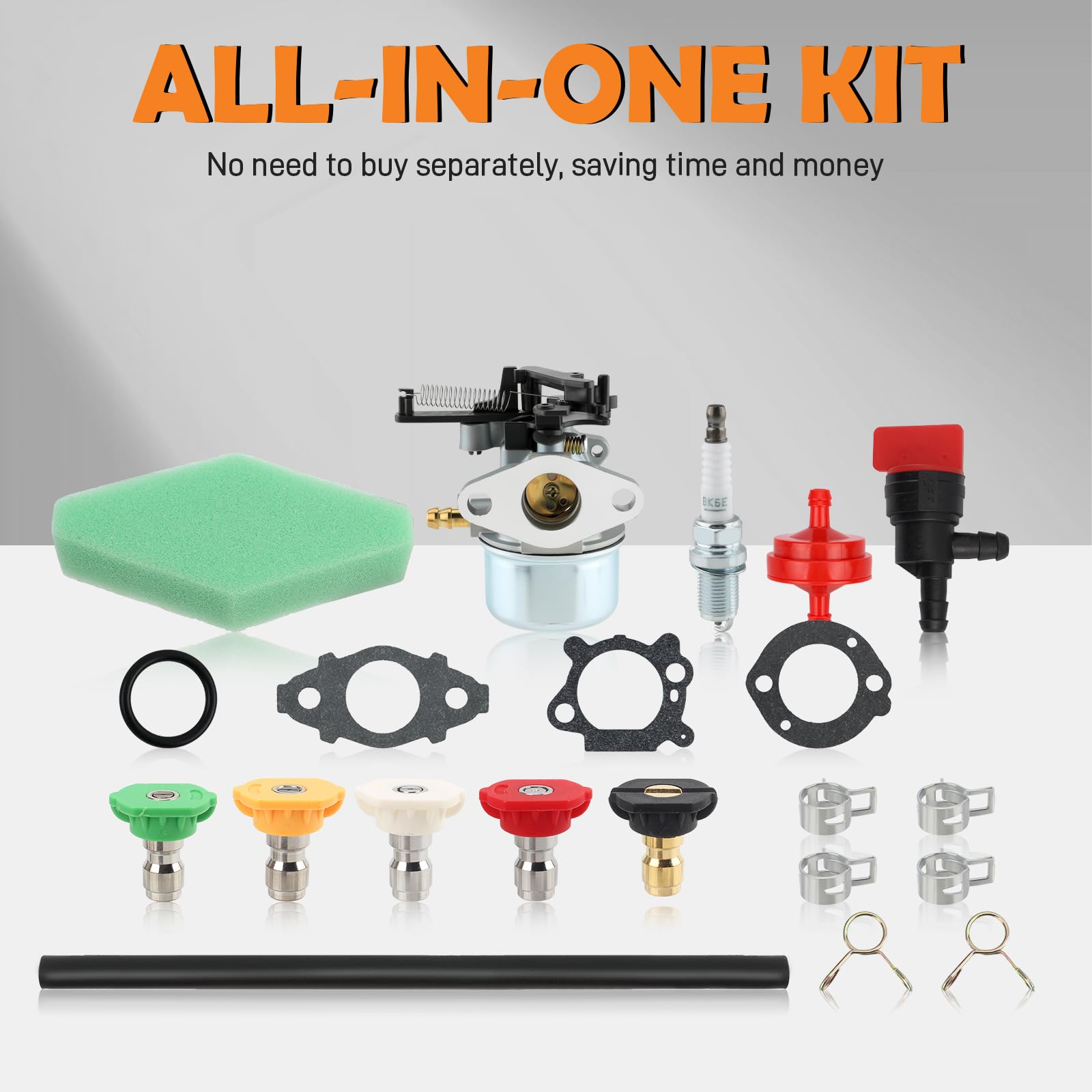 Topkidame gaskets clamps seal ring set ensures secure fitting.