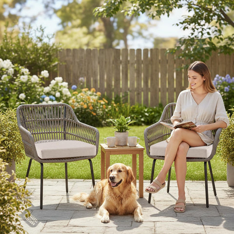 Topotdor double-layer removable cover cushion offers easy cleaning and lasting durability.