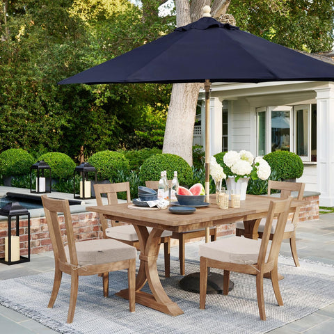 Topotdor chair cushions with built-in double layers for convenient care and longevity.