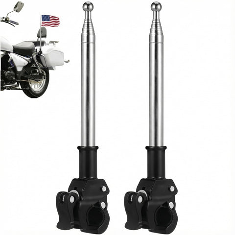 Topperfun flagpole assembly shows sturdy, easy-to-install mounting solution.