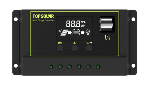 Topsolar panel with tempered glass and aluminum frame for durability